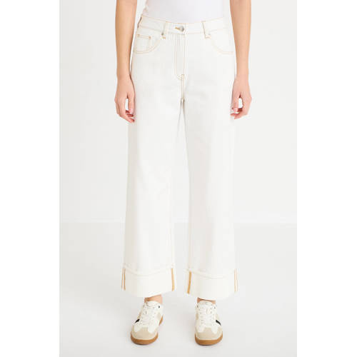 Cache Cache wide leg jeans ecru afbeelding