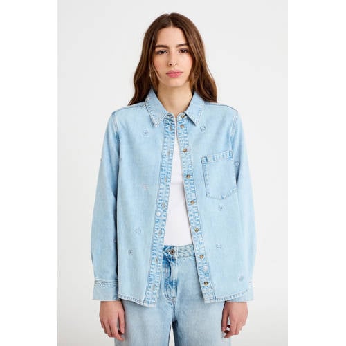 Cache Cache denim blouse light blue denim afbeelding