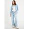 Cache Cache denim blouse light blue denim