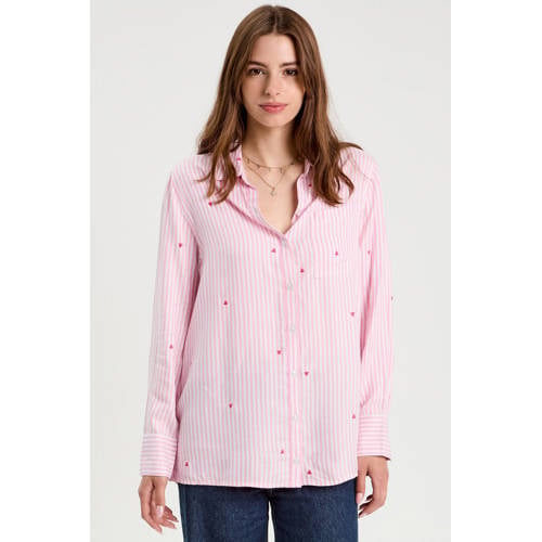 Cache Cache gestreepte blouse roze afbeelding