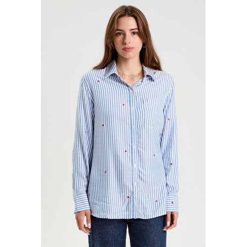 Cache Cache gestreepte blouse blauw afbeelding