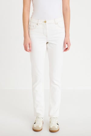 slim fit jeans wit