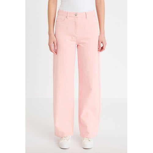 Cache Cache wide leg jeans lichtroze afbeelding