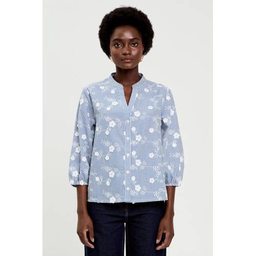 Cache Cache gestreepte blouse blauw afbeelding