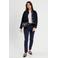 Cache Cache Tapered cropped broek  marine
