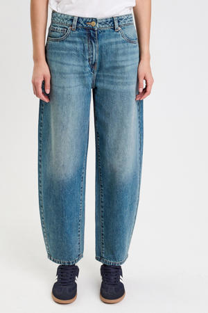 barrel jeans medium blue denim