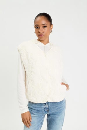 gilet ecru