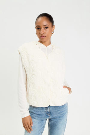 gilet ecru