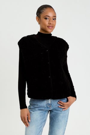 gilet zwart