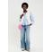 Cache Cache gebloemde gilet wit