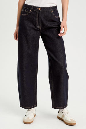 barrel jeans dark blue denim