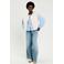 Cache Cache gestreepte blouse lichtblauw