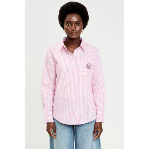 Cache Cache gestreepte blouse roze afbeelding