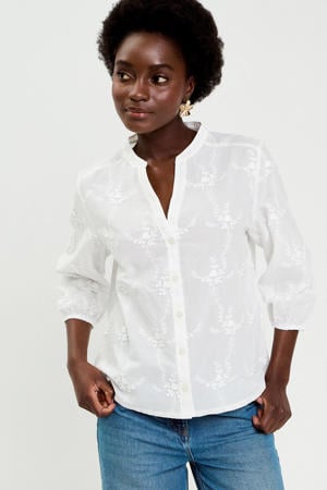 blouse ecru