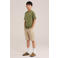 WE Fashion T-shirt met backprint olijfgroen