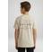 Cars T-shirt met backprint zand