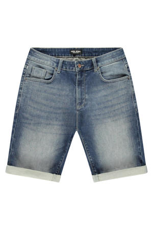 denim regular short dark blue denim