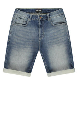 denim regular short dark blue denim