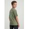 Cars T-shirt met backprint groen