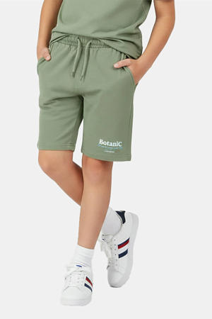 regular waist sweatshort groen