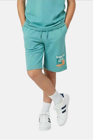 regular waist sweatshort groen