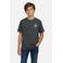 Cars T-shirt met backprint antraciet