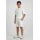 Cars regular waist sweatshort wit met textuur