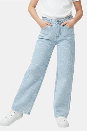 Nawal regular waist regular fit jeans light blue denim
