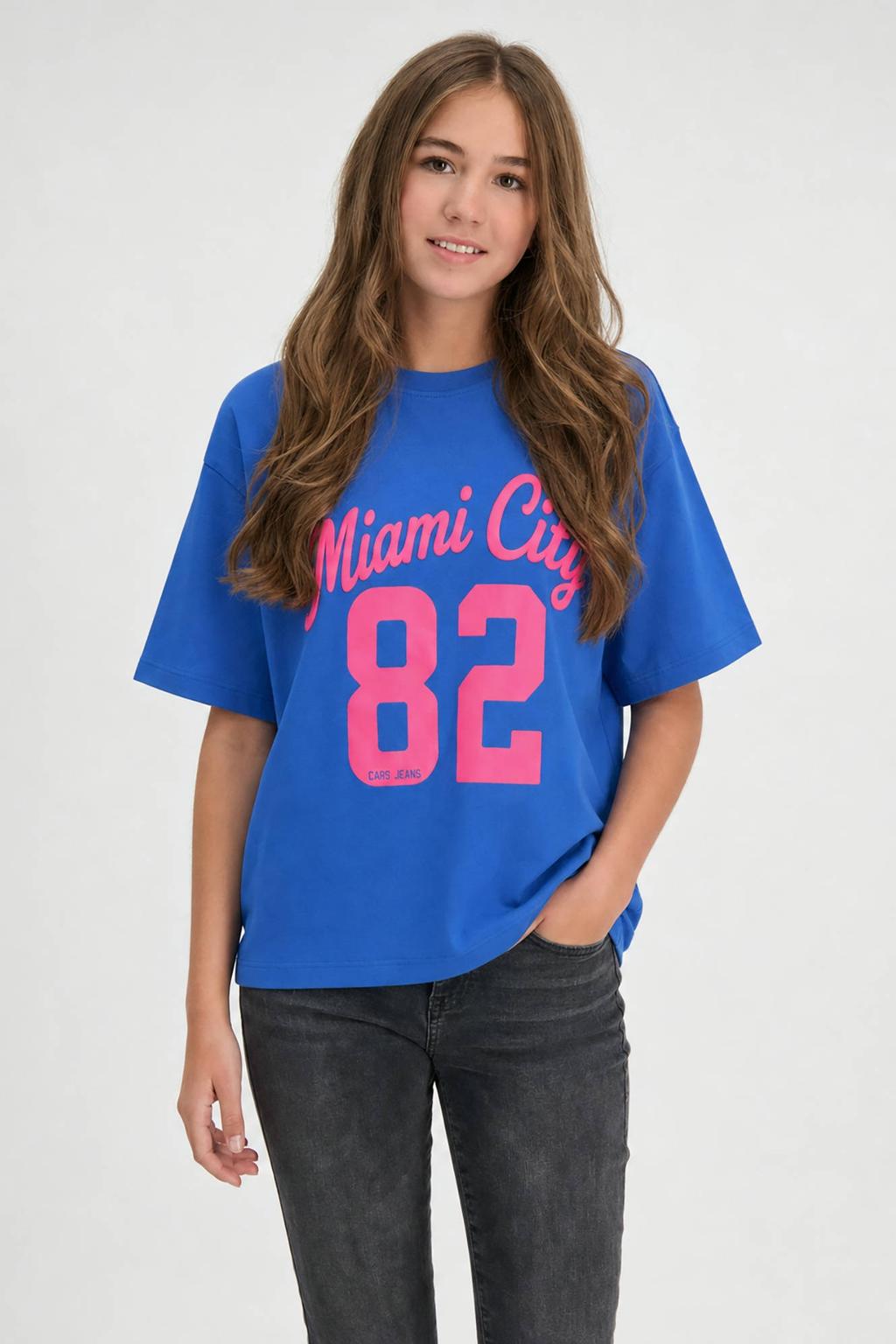 Cars T-shirt blauw