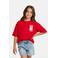 Cars T-shirt met backprint rood