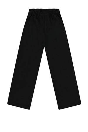 regular casual broek zwart