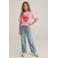 Cars T-shirt lichtroze