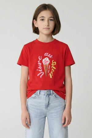 T-shirt rood