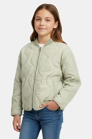 tussenjas quilted groen