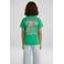 Cars T-shirt met backprint groen