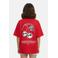 Cars T-shirt met backprint rood