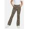 Cars regular legging met panterprint bruin