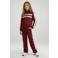 Cars regular waist casual broek donkerrood