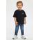 Little Cars T-shirt met backprint antraciet