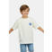 Little Cars T-shirt met backprint offwhite