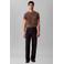 CALVIN KLEIN JEANS relaxed T-shirt met backprint bruin