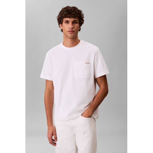 CALVIN KLEIN JEANS relaxed T-shirt wit afbeelding