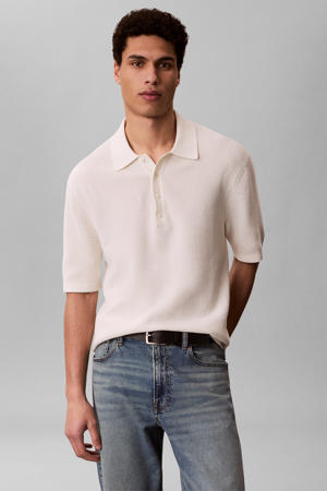 relaxed polo ecru