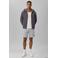 CALVIN KLEIN JEANS relaxed sweatshort grijs