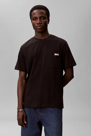 relaxed T-shirt zwart