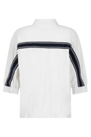thumbnail: Zoso gestreepte blouse wit