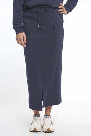 kokerrok donkerblauw