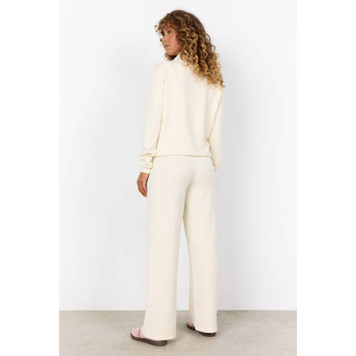 Soyaconcept Wide leg high waist casual broek afbeelding