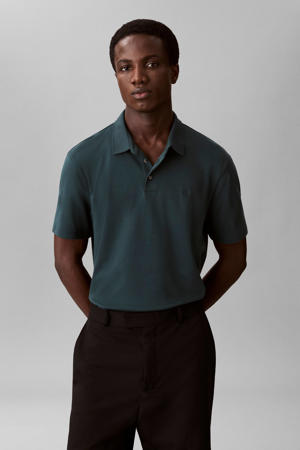 regular polo donkerblauw