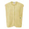 PIECES Curve gilet lichtgeel